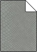 Proefstaal Origin Wallcoverings behang slangenprint taupe - 347769 - 26,5 x 21 cm