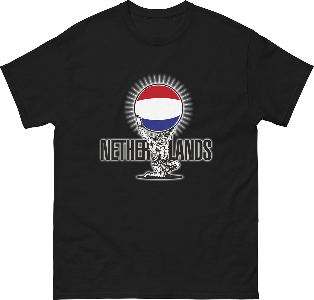 EK Voetbal 2024 T-shirt - Zwart, S