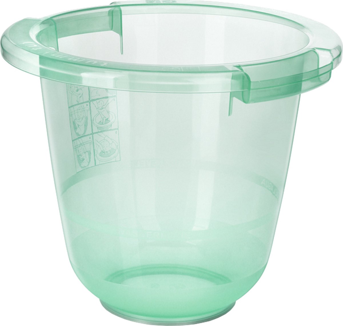Goedkoopste Tummy Tub Bademmer Groen 38 x 33 cm