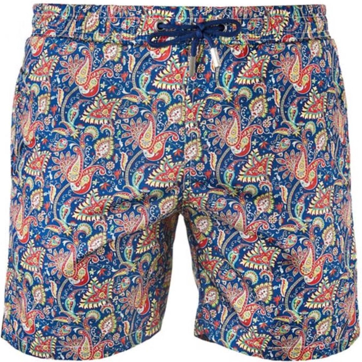 Moustard London Heren Zwembroek Paisley Print – Zwemshort Sneldrogend – Strand & Vakantie – Maat S t/m XL