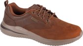 Skechers Delson 3.0 - Glavine 210661-CDB, Mannen, Bruin, Sneakers,Sportschoenen, maat: 45