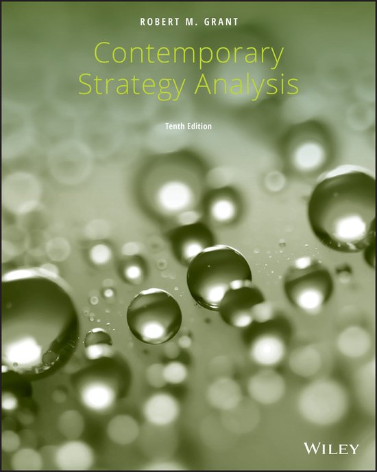 Contemporary Strategy Analysis - cover