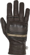 Helstons Bora Hiver Leather Brown Beige Motorcycle Gloves T13 - Maat T13 - Handschoen