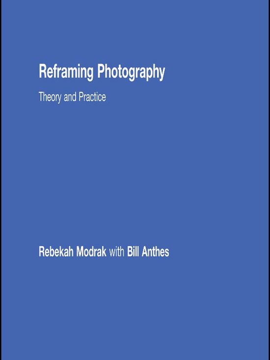 Reframing Photography - cover