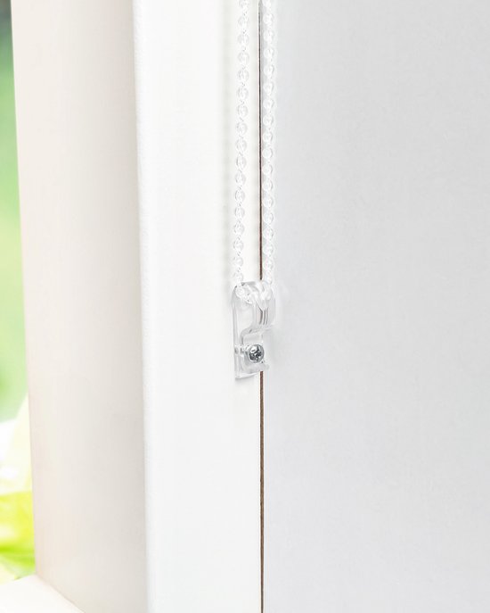 Store enrouleur Cassette Blackout Full Color Wit - 130x175cm