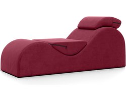 Liefdesmeubels ‘Esse Lounger’ in stijlvol design -Stijlvol ligbed voor comfortabele seks! Esse Lounger Rood