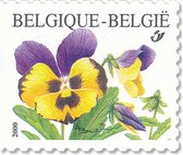 Bpost - Natuur - 10 postzegels - Verzending België - Tarief 1 - Bloemen - Viooltjes
