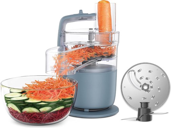 Groentesnijder Electrisch - Groentensnijder Electrisch - Groentesnijder Machine - Elektrische Groentesnijder - Foodprocessor - Uiensnijder