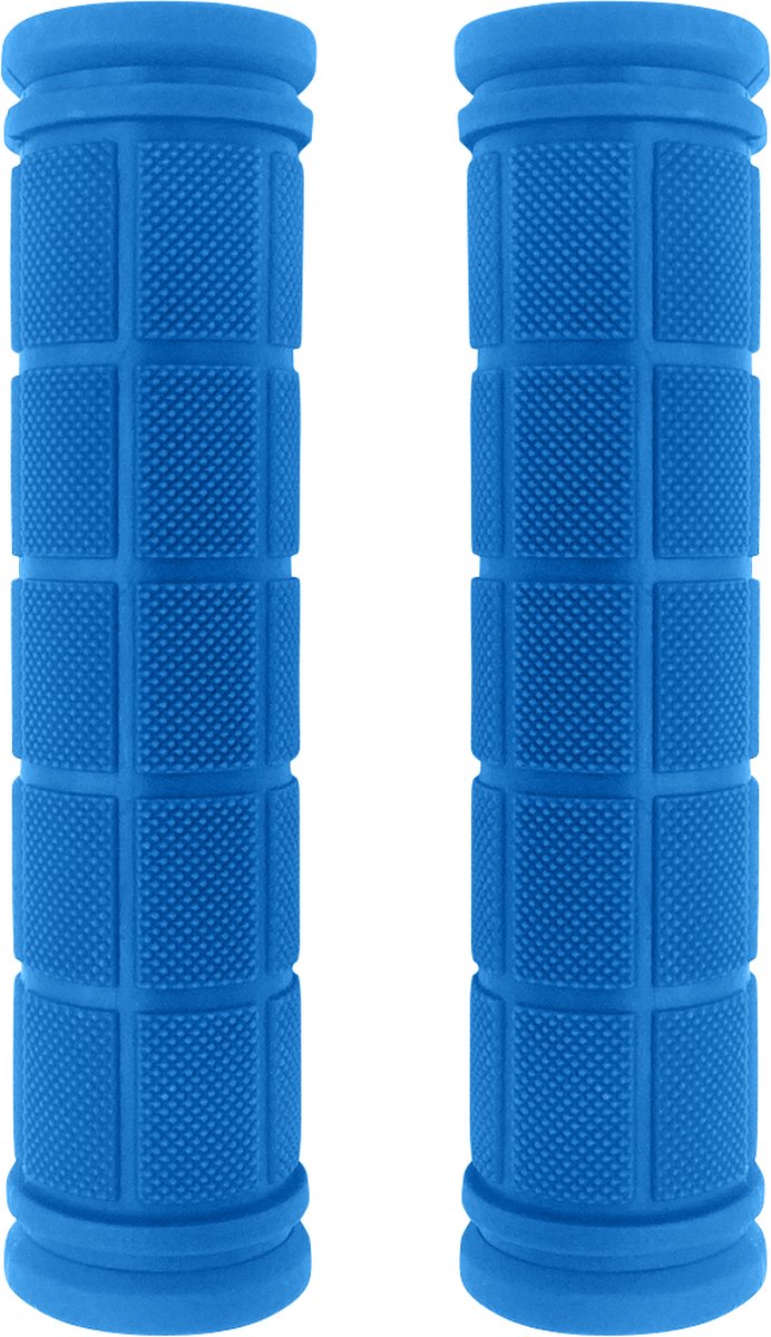 Purepeak Fiets Handvatten - 2 Stuks - Handvatten Kinderfiets voor Stuurslingers - Antislip Fietshandvatten - Lichtblauw