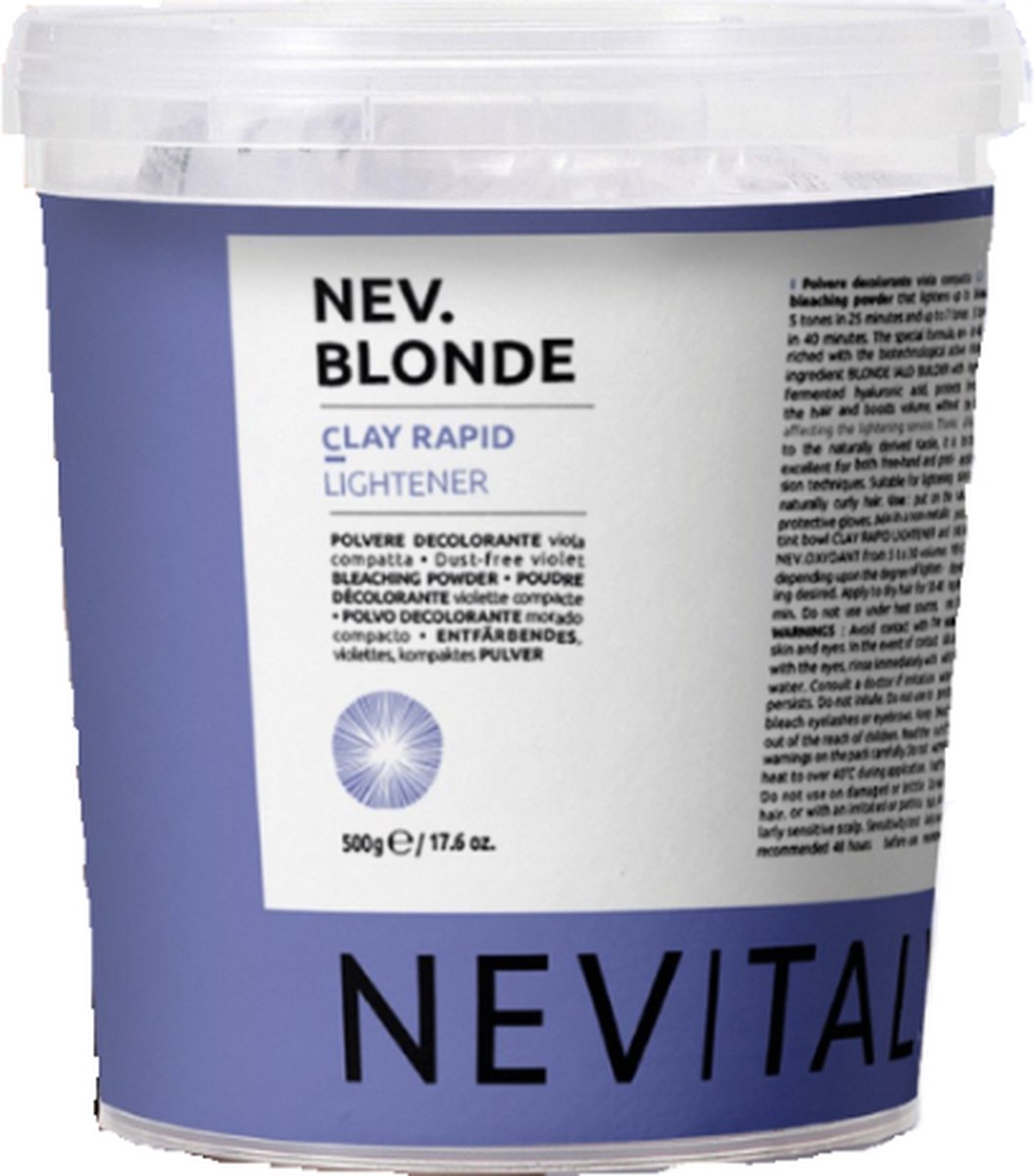 Nevitaly Nev. Blonde Dust-Free Blue Lightener 500G