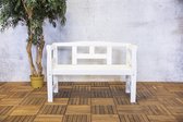 Banc de jardin Friesenbank- Bois d'épicéa - 119cm