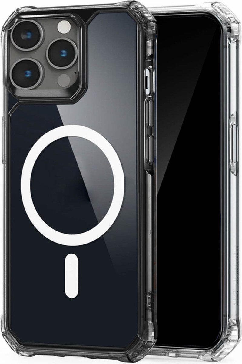 GORILLA - Bumper Telefoonhoesje - Geschikt Voor IPhone 14 - Met Magsafe - Anti Shock Case