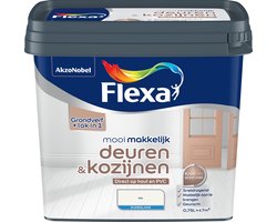 Flexa - Mooi Makkelijk Deuren & Kozijnen Zijdeglans - Wit - 0.75 L