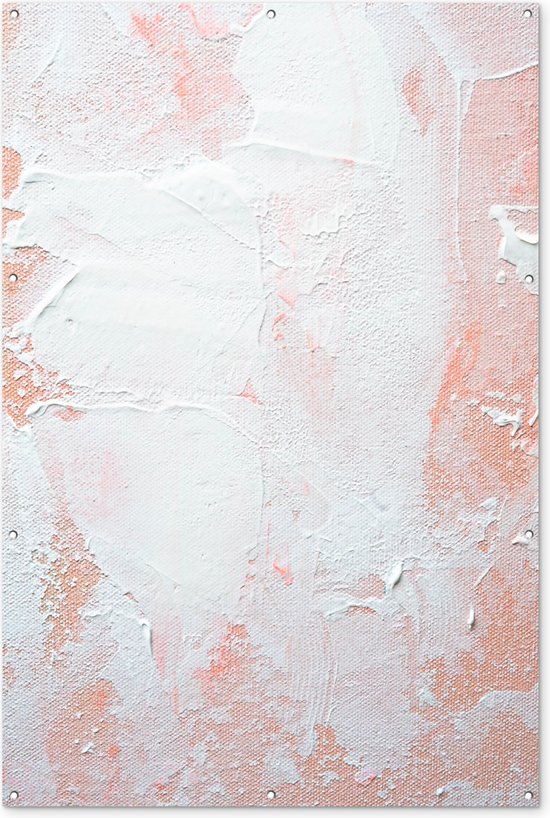 Décoration murale Peinture - Abstrait - Design - 120x180 cm - Poster jardin - Toile jardin - Poster extérieur