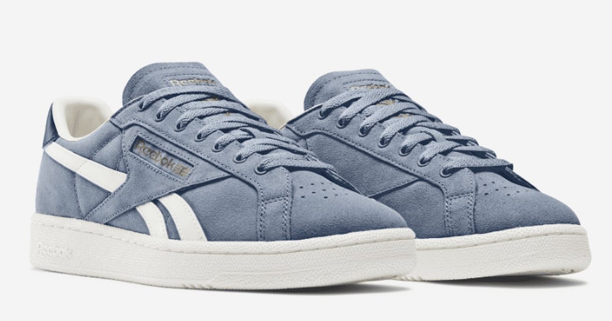 Reebok Heren Sneaker Club C Grounds Uk Vinblu/chalk Blauw