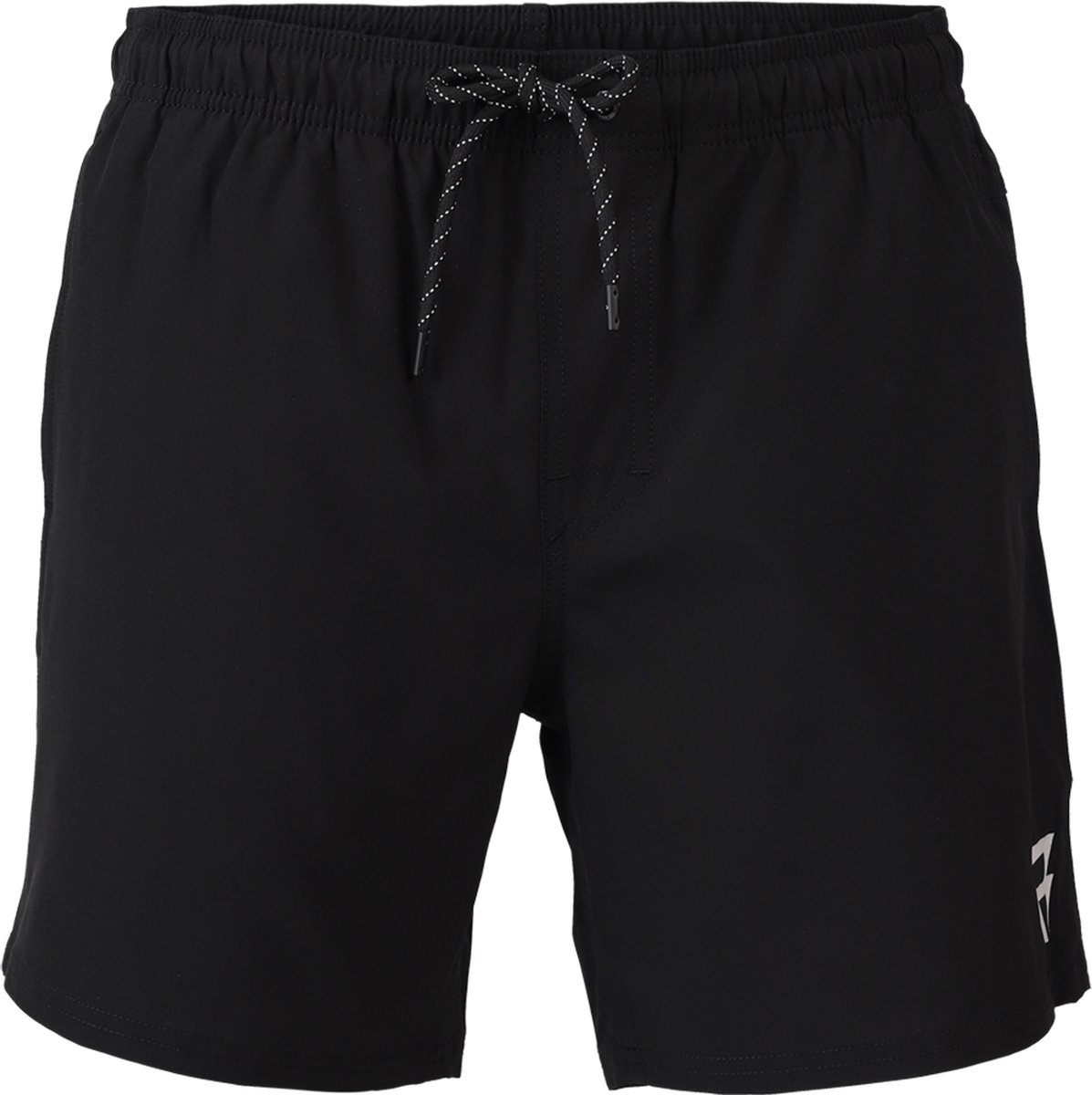 Brunotti Bru - conic Zwembroek Heren - Zwemshort met 4 - Way Stretch - Black