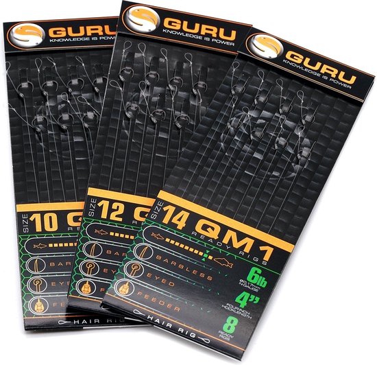 Guru - Bas de ligne Leader QM1 Ready - 10 cm - Guru