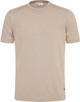 Gabbiano T-shirt Gebreid T Shirt 154210 411 Latte Brown Mannen Maat - XL