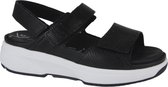 Xsensible 30700.5.9-G/H dames sandalen sportief maat 42 zwart