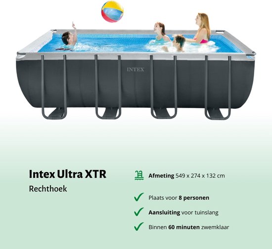 Intex afdekzeil zwembad frame 549 x 274 cm kopen Intex afdekzeil zwembad frame 549 x 274 cm kopen