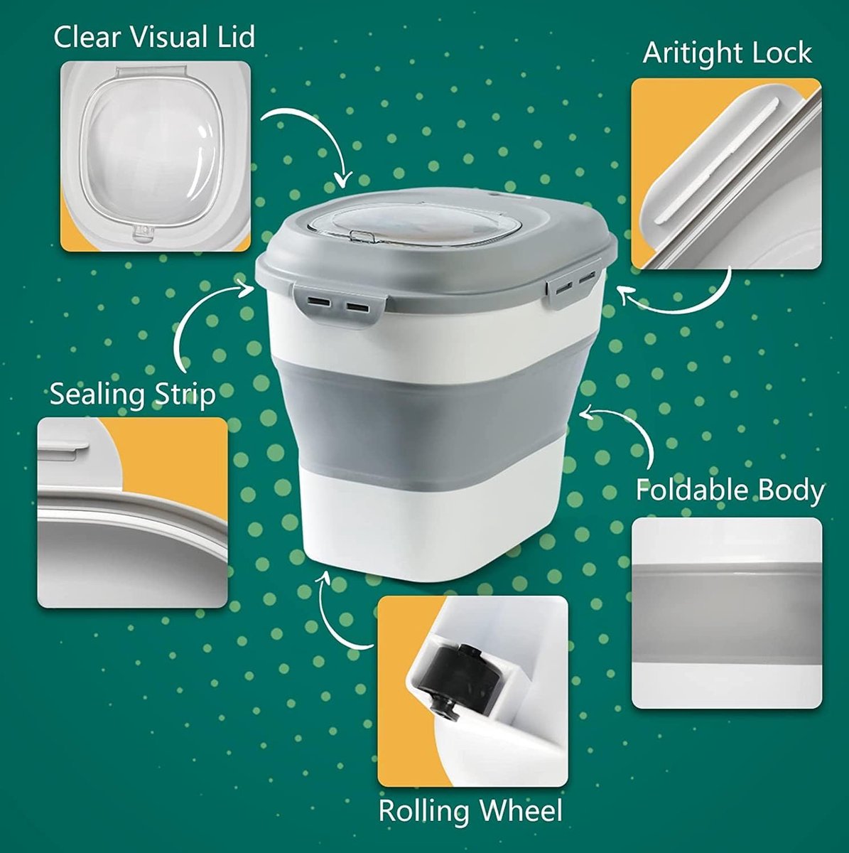Curver Voedselcontainer hond Sketch editie - 15 liter online kopen