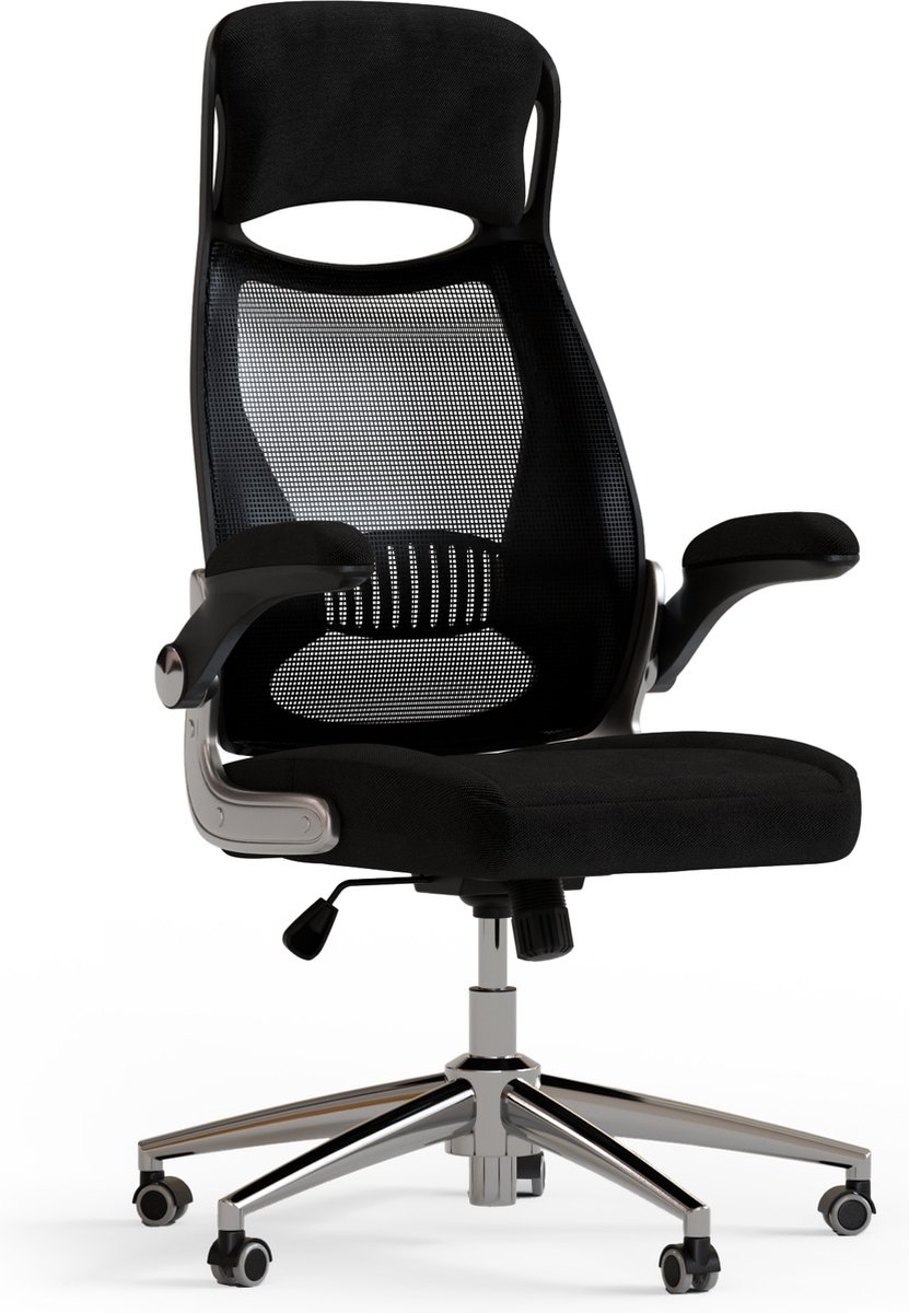 GAME HERO® Office G3 Ergonomische Bureaustoel - Bureaustoel voor Volwassenen - 130KG - Zwart - Game Hero