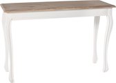 In And OutdoorMatch Consoletafel Marlene - Tafel - 80x120x40cm - Gerecycled iepenhout - Wit - Stijlvol design