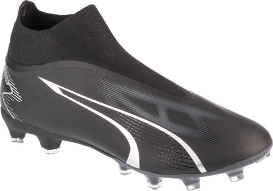 Puma Ultra Match+ Ll FG/AG 107511-02, Homme, Zwart, Chaussures de football, taille: 40.5