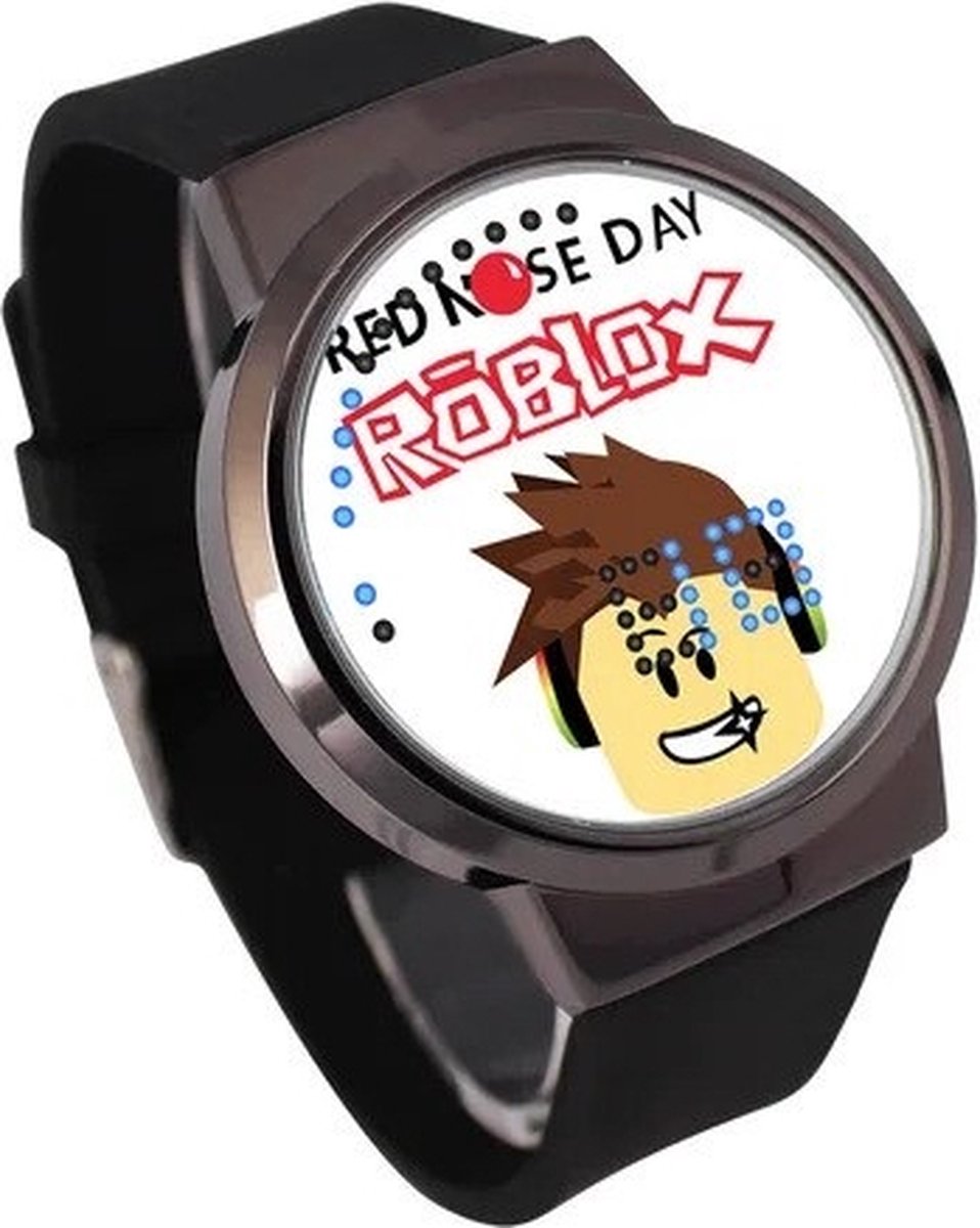 Roblox - Horloge - Leerklok - LED - Touchscreen - Waterdicht - Kinderhorloge - Klok -Roblox horloge - Roblox Klok - Polshorloge - Sport - Team D