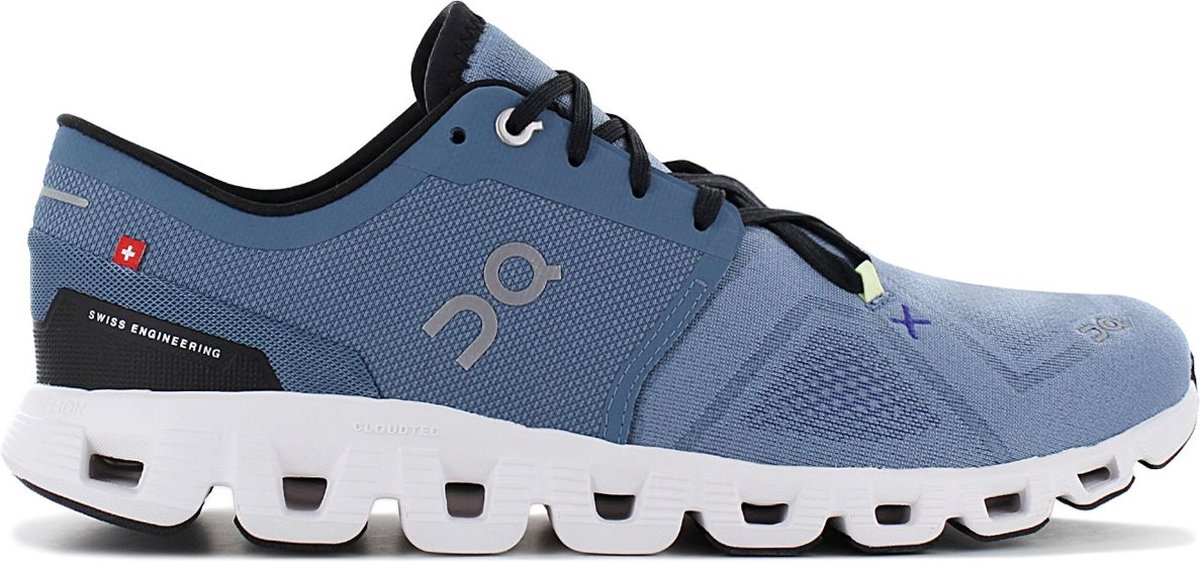 ON Running Cloud X 3 - Heren Schoenen Hardloopschoenen Blauw 5 60.98255 - Maat EU 45 US 11