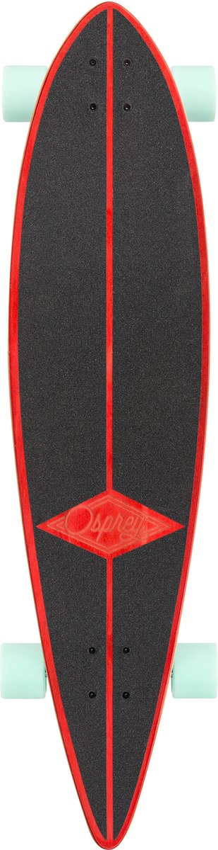 Osprey Wood Grad 40" Pintail Longboard - ABEC 9 — afbeelding 16