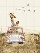 IXXI Mini Cooper - pink - Wanddecoratie - 160 x 120 cm