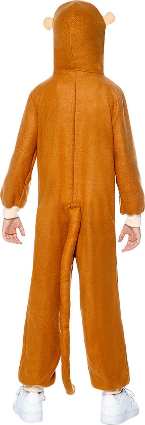 FUNIDELIA Combinaison Singe pour Enfants - Costume de Singe - 107 - 113 cm