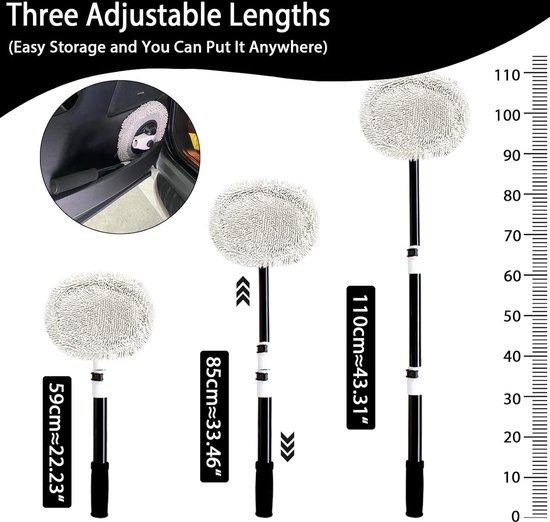 Bixury 4 stuks plumeau telescopisch, lang, uittrekbaar, stofwisser, wasbaar, microvezel, spinnenwebverwijderaar, stofvanger, 280 cm, plumeau telescoop voor het reinigen van spinnenweb Bixury 4 stuks plumeau telescopisch, lang, uittrekbaar, stofwisser, wasbaar, microvezel, spinnenwebverwijderaar, stofvanger, 280 cm, plumeau telescoop voor het reinigen van spinnenweb