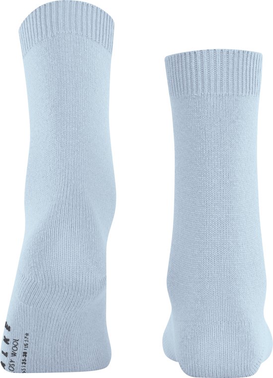 FALKE Cosy Wool chaussettes en laine épaisses et chaudes dames bleu - Taille 35-38
