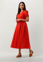 Twinset Milano Woven Dress Jurken Dames - Kleedje - Rok - Jurk - Rood - Maat 36