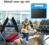iMoshion Tablet Hoes Kinderen Geschikt voor Samsung Galaxy Tab S6 Lite (2022) / Tab S6 Lite - iMoshion Kidsproof Backcover met handvat - Blauw