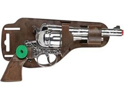 Gohner Revolver - speelgoed pistool - cowboy - 12-schots - verkleedaccessoires