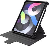 Nillkin Bumper SnapSafe Magnetic Apple iPad 10.2 (2019/2020/2021) Cover - Book Case with Camera Slider and Sleep/Wake Zwart