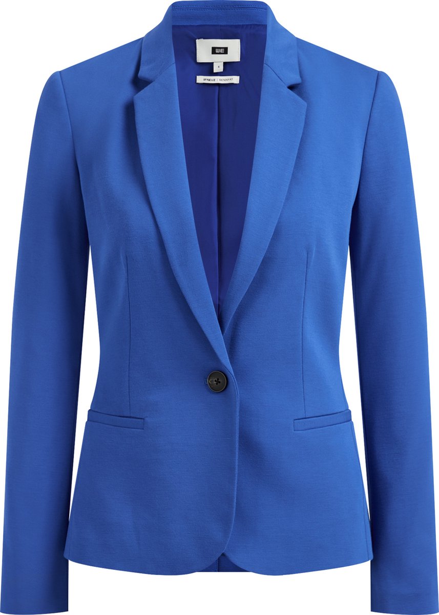 WE Fashion Dames getailleerde jersey stretch blazer