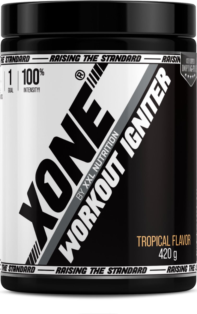 Goedkoopste XONE® - Workout Igniter - Tropical - 420 Gram