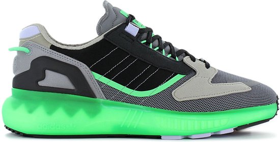 adidas Originals ZX 5K BOOST - Heren Sneakers Schoenen Grijs-Groen GV7701 -  Maat EU 47... | bol