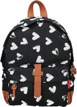 Kidzroom Backpacks Kidzroom Black & White Kinderrugzak - 6,4 l - Zwart - Black/Heart