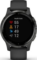Garmin Vivoactive 4S - Smartwatch met GPS Tracker - 7 dagen batterij - 40mm - Zwart/Gunmetal