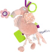 Dolce Toys speelgoed Primo activiteitenknuffel flamingo Mia - 21 cm