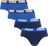 PUMA 4P herenslips basic combi blauw - XXL