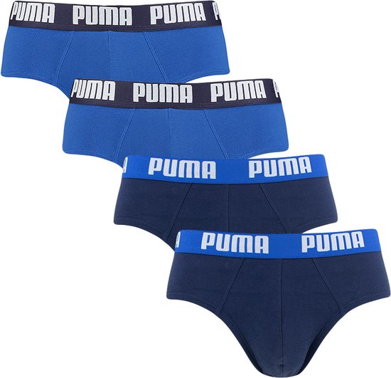 PUMA 4P herenslips basic combi blauw