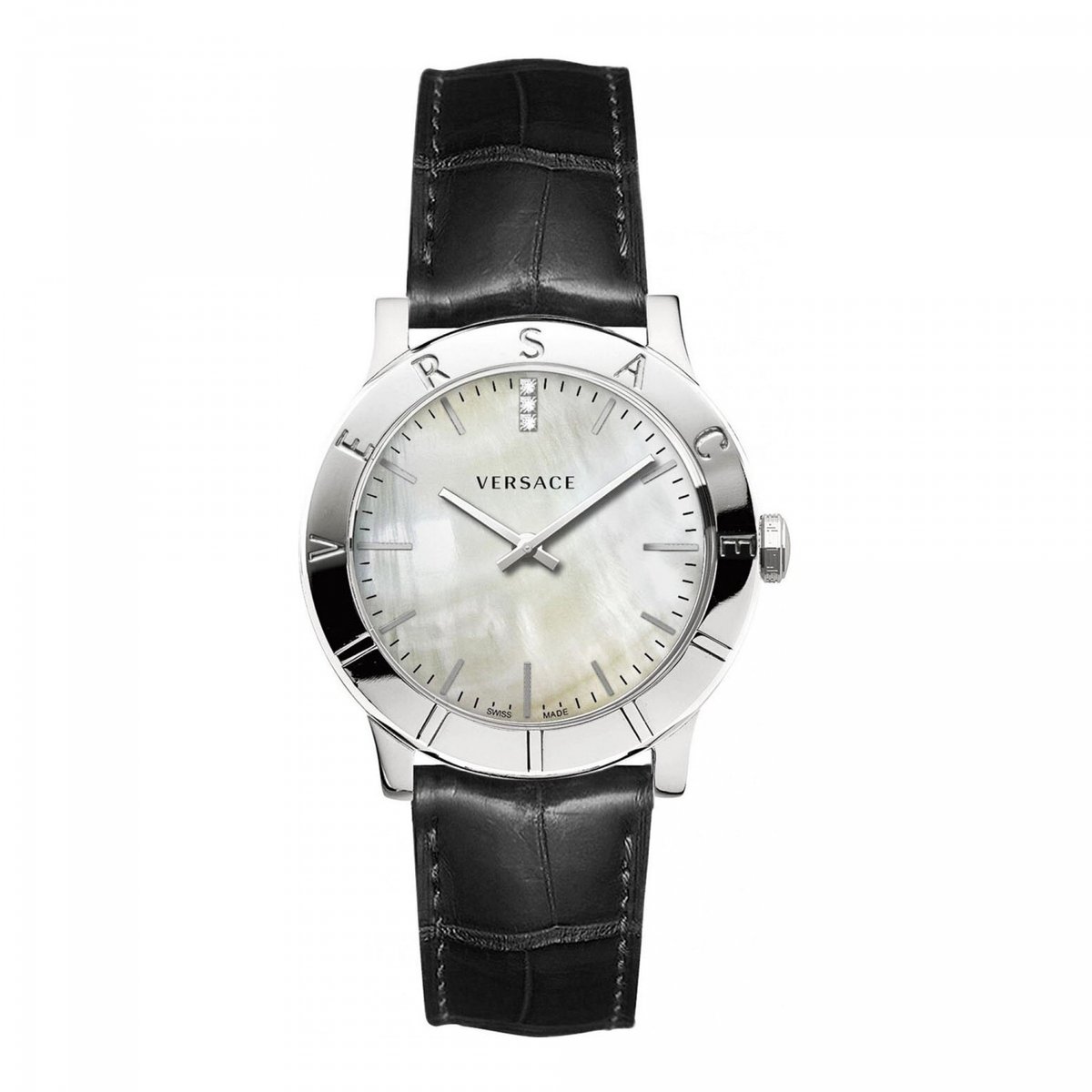 Versace VQA050017 horloge vrouw - Roestvrij Staal - zilver