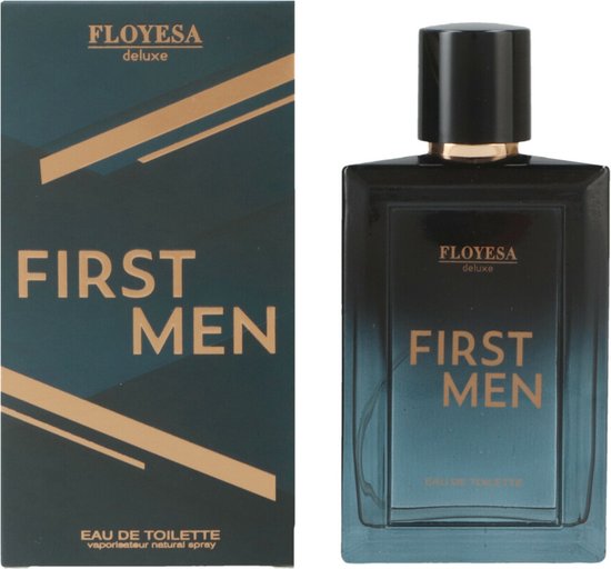 Floyesa Deluxe Eau de Toilette Spray First Men 100 ml bol