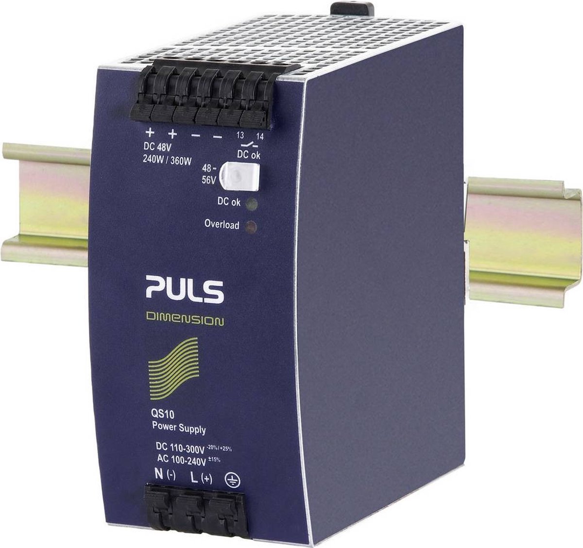 PULS QS10.481-D1 DIN-rail netvoeding – 48 V/DC – 5 A – 240 W – 1 uitgang